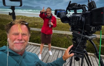  NEWSHUB: Going Live during Cyclone Gabriel with reporter Lauren Hendricksen 