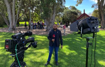  TVNZ Te Karere: Waitangi 2023  Live Cross into the 1600 news  