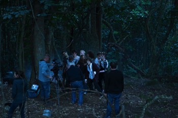  MUSIC VIDEO: Filming Zombies in a forest for Merv Pinny's music video  